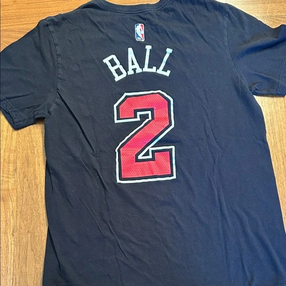 Jordan Chicago Graphic Tee in Black and Red - Picture 3 of 3